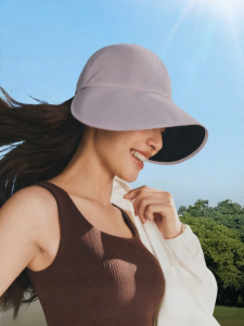 Beneunder | Womens Large Brim Sun Protection Hat UPF100 Casual Style Foldable Nylon Fishing Cap Outdoor Sunshade Casual Hat