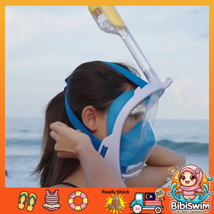 BIBISWIM Snorkeling Diving Swimming Full Face Mask Anti-fog Diving Goggles Snorkeling Masks Adult