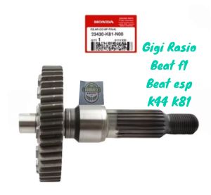 As Roda Belakang Gigi Rasio Besar Gear Comp Final 45T Motor Honda Beat Esp Beat Sporty Esp Asli