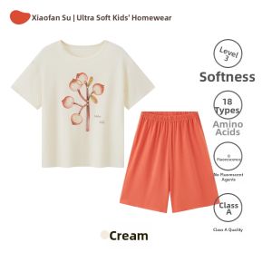 potatokids | New Breathable Tencel Modal Kids Tank Top and Shorts Set