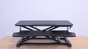 Flight Sit Stand Desk Height Adjustable Desk Sit Stand Converter Standing Desk Ergonomic Desk Laptop Stand Monitor Stand DIY Height Adjustable Stand Workspace Desk Workstation Home Office Ergonomics