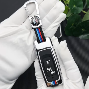 For Honda PCX 160 ADV160 Click 160 Vario 160 Scoopy 2023 Metal Car Key Cover Remote Key Fob Shell Keychain