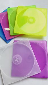 12 Pcs Tempat Kaset DVD CD Case / Tempat CD Plastik