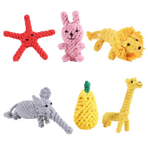 Dog Toy Molar Long Lasting Teddy Bichon Pomeranian Knot Toy Puppy Small Dog Dog Chew Pet Supplies