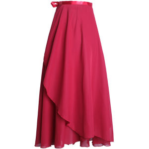 aiwuge | Ballet Skirt Halter Neck Chiffon Practice Dancewear
