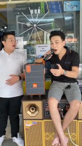 Loa kéo bluetooth di động thùng gỗ QX - 0892 mini tặng kèm micro công suất 120w bass 20 thiết kế sang trọng bắt mắt bảo hành 12 tháng