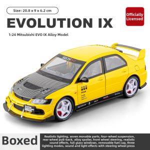 Convertible Red 1:24 Alloy Diecast Toy Car