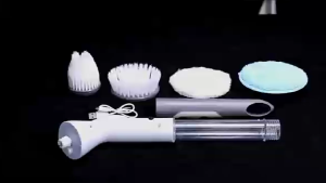 Electric Spin Scrubber Handheld Rechargeable Brush For Toilet Bathroom Floor Cleaning Grout Tile Berus Pembersih