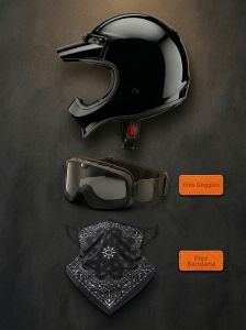 Carbon Fiber Retro Mens Off-road 3C Certified Summer Motorcycle Helmet