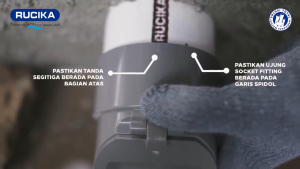 Katup Pembuangan Saluran Air Pipa Ukuran 1 1/2 Inch Tutup Buka Otomatis Penghalang Tikus