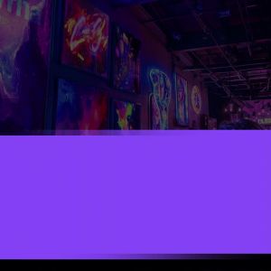 UV Floor Lamp Floor-standing Corner Table Atmosphere Lamp Party LED Fluorescent Night Light UV Decorative Lamp