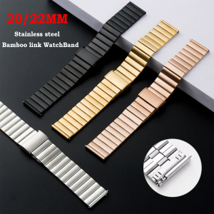 Stainless Steel Watch Band For Samsung Galaxy Watch 6/5/4 40mm 44mm Gear S5 4 3 Metal Wrist Strap HUAWEI GT4 3 2E 20mm 22mm Band