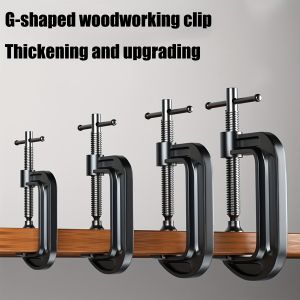 6 Inch/4 Inch/1 Inch G-type Clamp Woodworking Clamp Fixture Iron Clamp Strong Clamp Woodworking Tool Clamp Accessory Tool