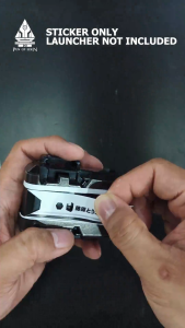 Beyblade X Launcher Skin Sticker by Pen of Eden (Sticker only Device not included)