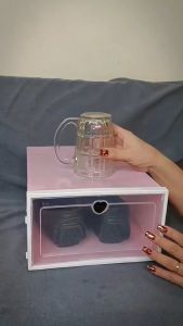 Hộp Đựng Giày Nắp Nhựa Cứng Trong Suốt Nam Nữ