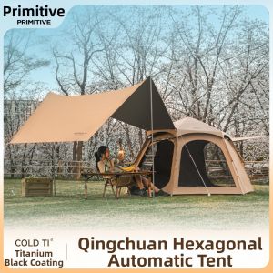 The Primitive | Foldable Portable Automatic 2-in-1 Camping Shelter
