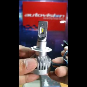 Lampu Mobil LED Carbon-M1 9-36V 32W 5700K H7 D2