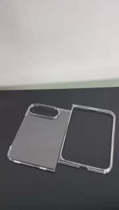 szhaiyu | HD Transparent Hard PC Phone Case For iPhone Duo 2026 Bumper Protective Shell Front and Back Cover Funda anti Yellow