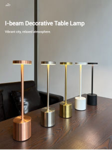 Rechargeable Study Table Lamp Touch 3 Color Modes 34cm Compact Desk Light for Bedroom Office Reading USB-C