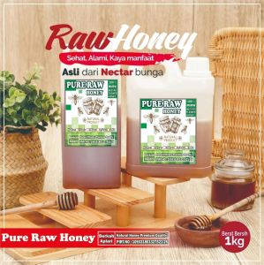 Madu Asli Murni Tanpa Campuran Langsung Peternak Netto 1 Kg