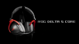 ASUS ROG Delta S Core Gaming Headset - Lightweight 3.5 mm gaming headset with 50 mm ASUS Essence drivers virtual 7.1 surround sound compatible with PCs PlayStation® 5 Nintendo Switch™ and Xbox