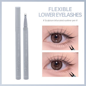 [COD]Two Claws Eyeline Pen Bifurcate Style Pena Bulu Mata Bawah Cepat Kering Pena Eyeline Tahan Lama -💖Catherine