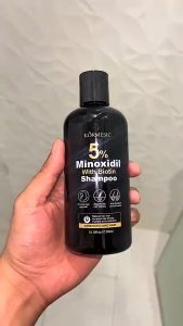 KORMESIC 5% MINOXIDIL WITH BIOTIN SHAMPOO | MOISTURIZE AND PROTECT YOUR HAIR | PREVENT DRYNESS AND IRRITATION | 300 ML