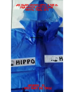 Jas Hujan Jansen Hippo Js 929 XL Pria Wanita Jaket Celana Mantel Tebal Hipo