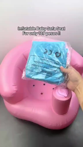 toy factory Inflatable Portable Baby Sofa Seat Inflatable Air Sofa