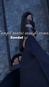 Youken Hoki 117 Sandal Karet Selop Pria Dewasa Anti Air Anti Licin Sendal Karet Lentur Ringan M-L-XL