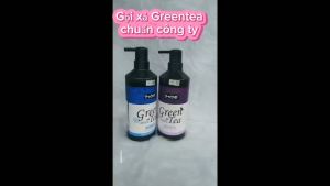 Combo Dầu Gội Xả Dưỡng Sâu Trà Xanh Greentea Meiki dầu gội cặp phục hồi 2*780ml tem HG chuẩn công ty