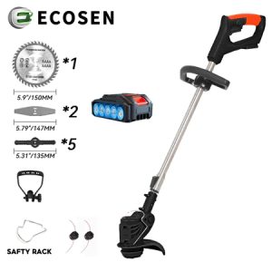 599V Mesin Potong Rumput Baterai Mesin Potong Rumput Elektrik Pemotong Rumput Tanpa Kabel