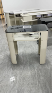 โต๊ะทำเล็บ เก้าอี้ทำเล็บ อุปกรณ์ทำเล็บ คาเฟ่ ดีไซน์สวยหรู เฟอร์นิเจอร์แต่งบ้าน โต๊ะทำงาน (ราคาต่อ1ชิ้น) โต๊ะเล็บทำเล็บ  ร้านทำเล็บ โต๊ะหินอ่อน ชุดทำเล็บ ร้านเสริมสวย ตกแต่งบ้าน คาเฟ่ เฟอร์นิเจอร์ manicure table