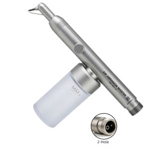 Dental Aluminum Oxide Sandblaster Air Abrasion Master Sandblasting Handpiece 2 Hole & 4 Hole Optional 360° Rotatable Nozzle Micr