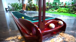 Practice Putting Mat Karpet Golf (Automatic Return) - Premium B