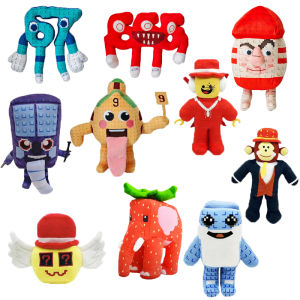 2026 New sell 25cm Steal A Brainrot Sammy Jandel Strawberry Elephant Plush Doll Anime Peripherals Toy Halloween Christmas Gift