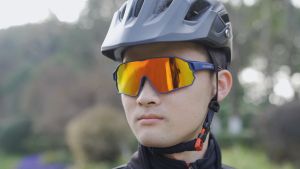 ROCKBROS Kính Mát Phân Cực Nam Full Viền Đi Xe Đạp Sắc Thái Rộng Kính Nhẹ Kính Mắt Phụ Kiện Xe Đạp