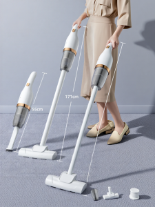 Wireless Handheld Vacuum Cleaner Powerful Suction Pet Hair Removal Dust Mite Elimination Mopping Functionality Long Battery Life