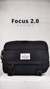 Tas Kamera Focus 2 Pelindung Terbaik untuk Kamera Anda dengan Bonus Raincover Tas Kamera Sling Bag untuk DSLR & Mirrorless Anti Air - Focus 2.0 Olive