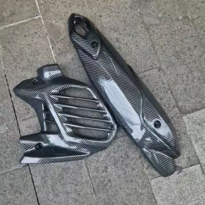COVER TUTUP KNALPOT TUTUP RADIATOR NMAX NEW NMAX NEO NMAX TURBO AEROX NEW CARBON LOKAL