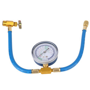 Reparing Tools Refrigerant Recharge Hose R134A Accessories Car Air Conditioning Pressure Gauge Measuring Kit
