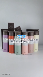 Tyeso Muji Style 500ml Vacuum Insulated Tumbler Bottle Keep Cold And Hot 304 Stainless Steel Thermal Flask