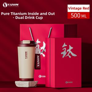 Vanow | Pure Titanium Insulated Cup Portable