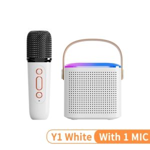 Karaoke Wireless Portable Bluetooth Speaker With Microphone Machine Mini Lamp Sound Box Music Small Caixa De Som Bocina Column