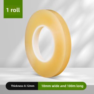 Food Sealing Tape Transparent Seamless PVC Tinplate Box Plastic Box Cookie Box Supermarket Candy Birds Nest Gift Tea Jar Stick Bottle Mouth Edge Sealing Jar Non-Residual Glue