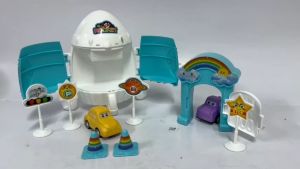 Children Storage Space Rocket 🚀 Inertia Toy Set For Boys And Girls Gift Present 惯性火箭玩具套装 *READY STOCK*