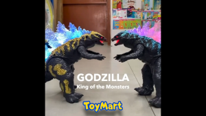 Mega Walking Legendary Godzilla Monsterverse w/ LED Light & Roar Effect