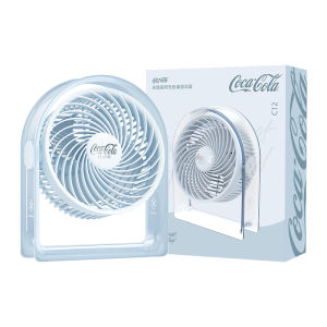 Coca-Cola | Quạt Cầm Tay Mini Di Động Coca-Cola 2000mAh Quạt Làm Mát Cầm Tay Dành Cho Du Lịch Cắm Trại Ngoài Trời Với Pin Tích Hợp