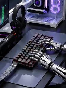 NexusClick iK68 68-Key Hot Swappable Mechanical Gaming Keyboard RGB Side‑Printed Keycap Full Anti‑Ghost Wired E‑Sports Keyboard