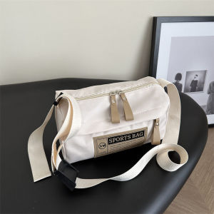 Casual Versatile Womens Crossbody Bag Outdoor Large Capacity Single Shoulder Bag for Couples Sports Bag of College Students